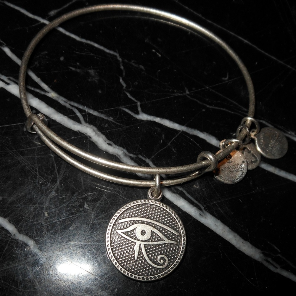 Alex And Ani Ankh Egyptian Charm Rafaelian Silver